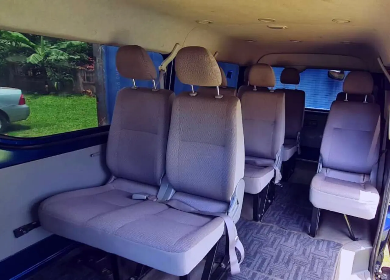 Toyota van cheap 9 seater